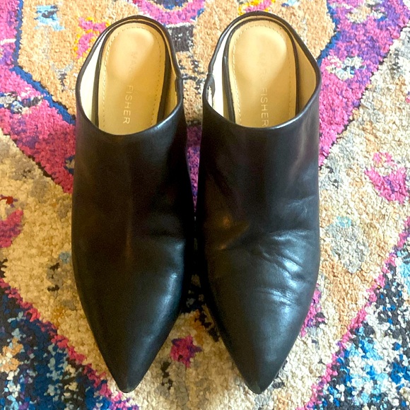 Marc Fisher Heeled Mules - Picture 1 of 6
